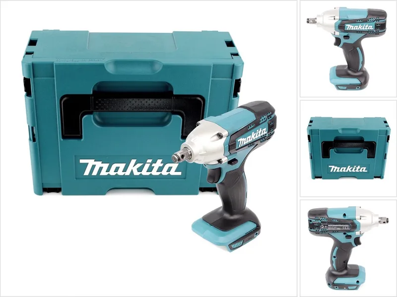 DTW 190 ZJ accu-slagmoersleutel 18V 190 Nm Solo in Makpac - zonder accu en oplader van Makita – productafbeelding