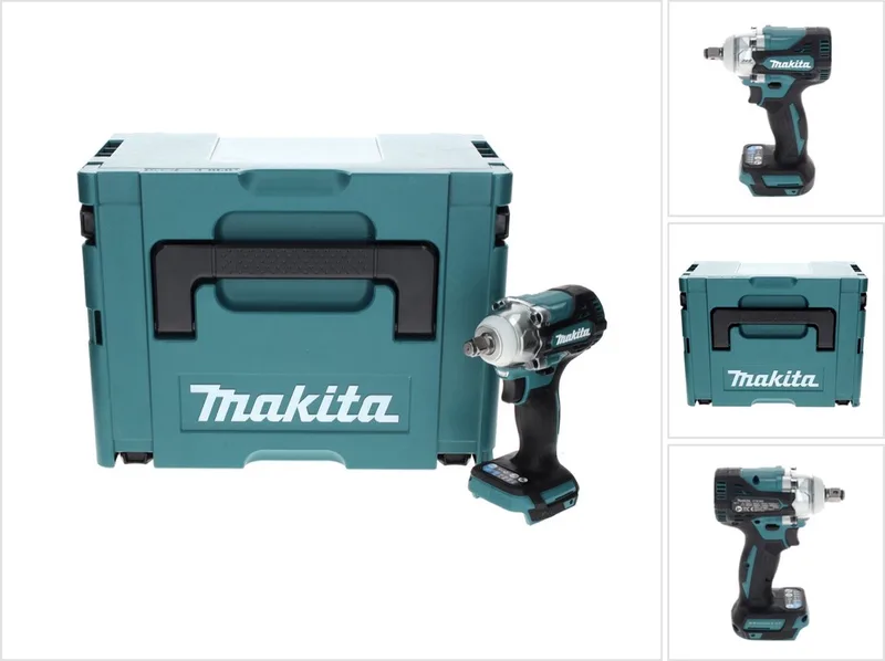 DTW 300 ZJ accu-slagmoersleutel 18 V 330 Nm 1/2" borstelloos + Makpac - zonder accu, zonder oplader de Makita – image du produit