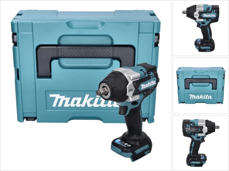 DTW 700 ZJ accu slagmoersleutel 18 V 700 Nm 1/2" XPT Brushless + Makpac - zonder accu, zonder lader de Makita – image du produit