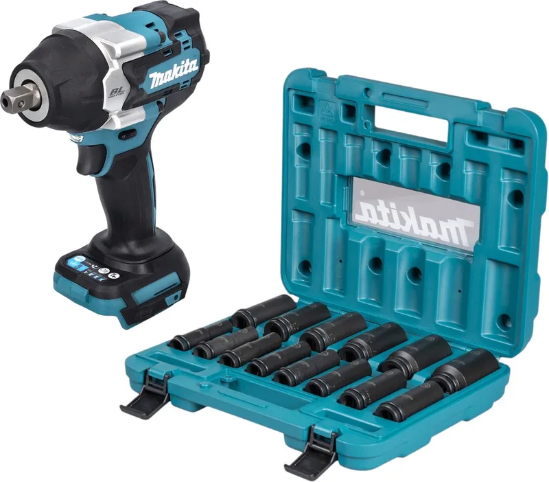 DTW 701 Z accu slagmoersleutel 18 V 700 Nm 1/2" borstelloos solo - zonder accu, zonder oplader fra Makita – produktbillede