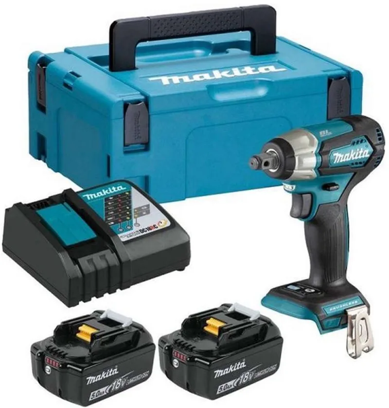 DTW181RTJ - 18V - accu - 1/2" slagmoersleutel - 2x 5.0Ah - in Mbox by Makita – product image