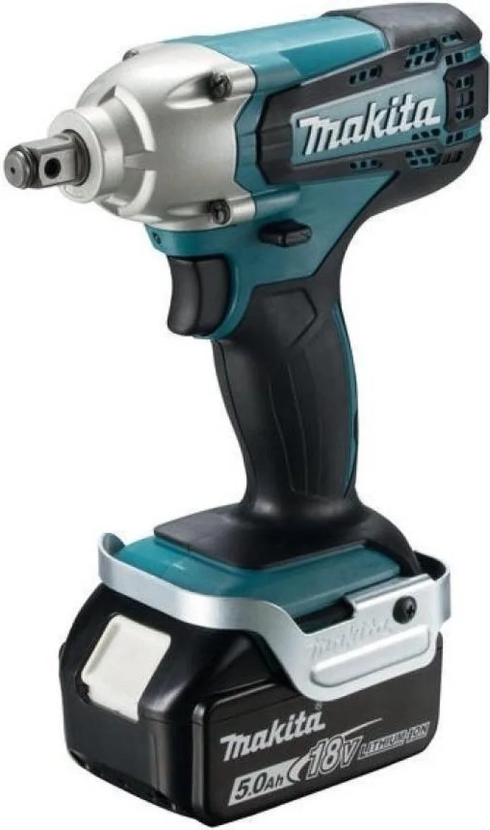 DTW190RTJ 18V Li-Ion Accu slagmoersleutel set (2x 5.0Ah accu) in Mbox - 190Nm - 1/2"" - koolborstelloos de Makita – image du produit