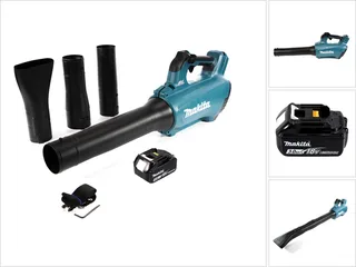 DUB 184 F1 accu-bladblazer 18 V borstelloos + 1x accu 3,0 Ah - zonder oplader van Makita – productafbeelding 1 van 5