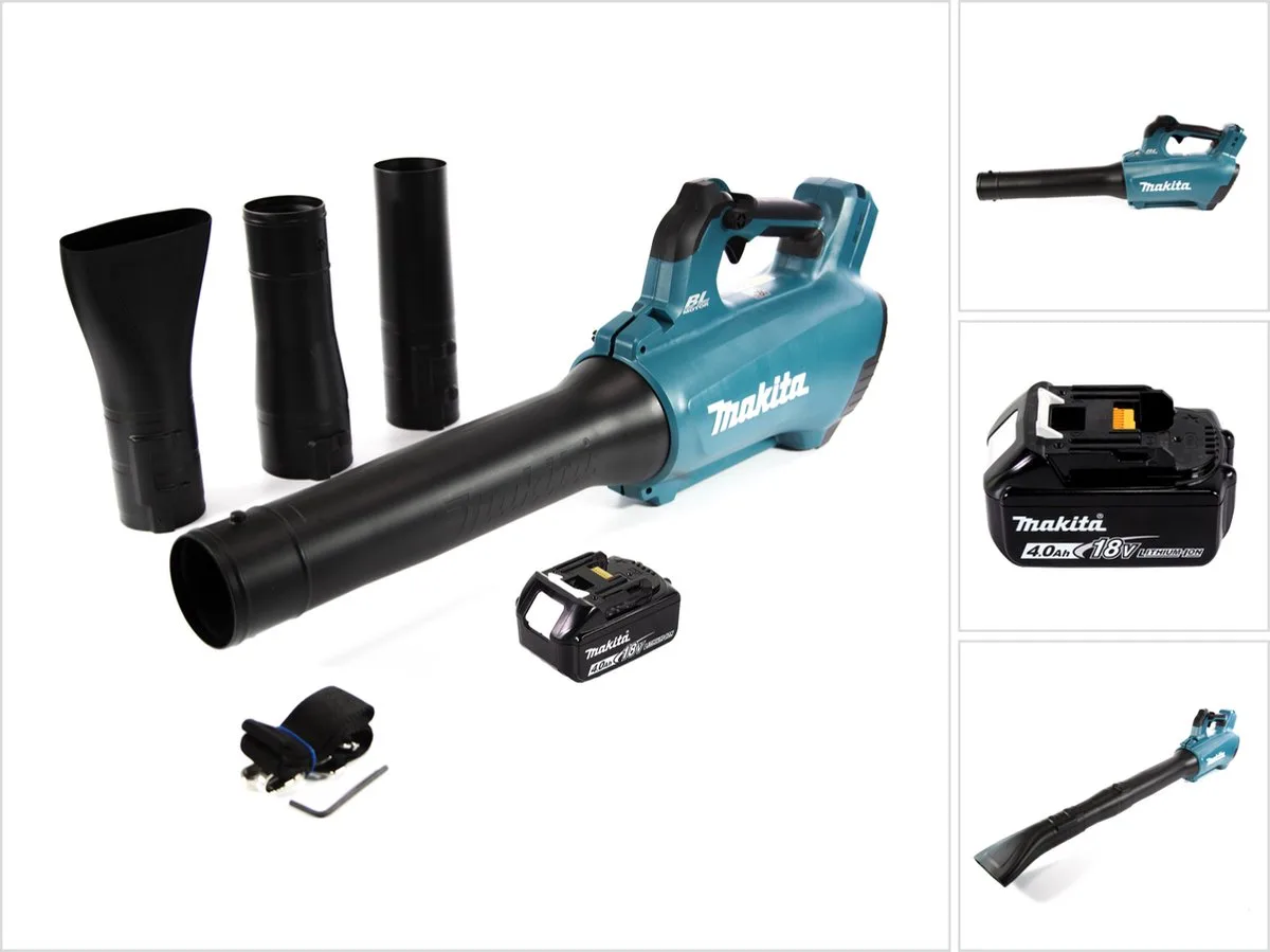 DUB 184 M1 accu-blazer 18 V borstelloos + 1x accu 4,0 Ah - zonder oplader de Makita – image du produit