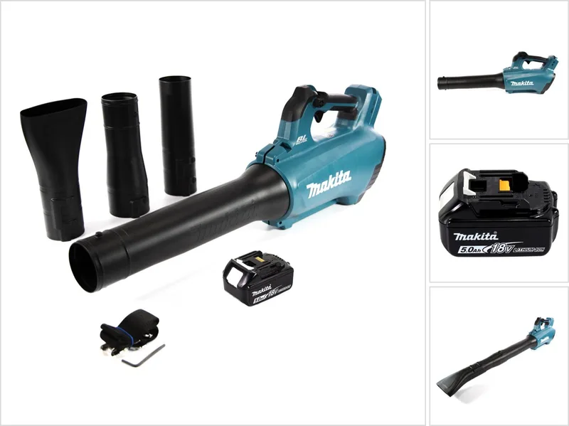 DUB 184 T1 accu-blazer 18 V borstelloos + 1x accu 5.0 Ah - zonder lader de Makita – image du produit