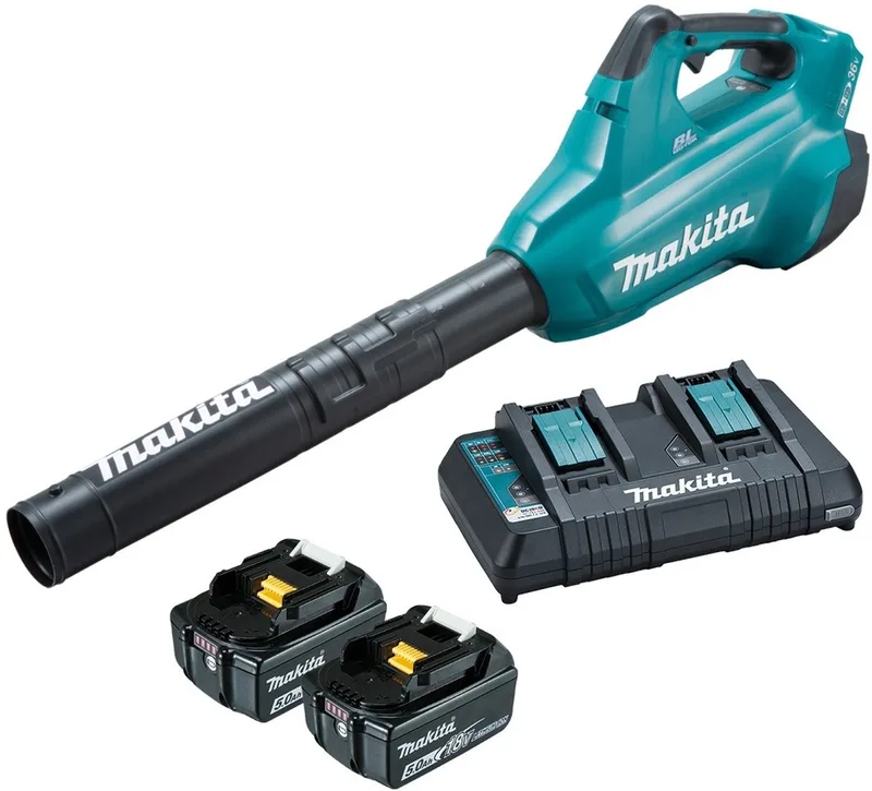 DUB362PT2 - 36V (2x 18V) Li-Ion accu bladblazer set (2x 5,0Ah accu) - 200km/h von Makita – Produktbild