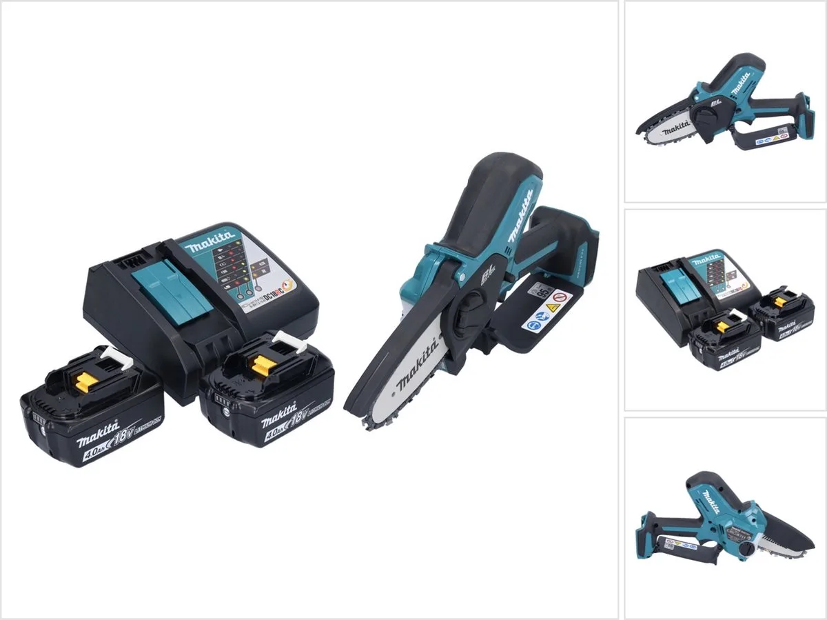 DUC 101 RM accu takkenschaar 18 V 10 cm borstelloos + 2x accu 4,0 Ah + oplader de Makita – image du produit