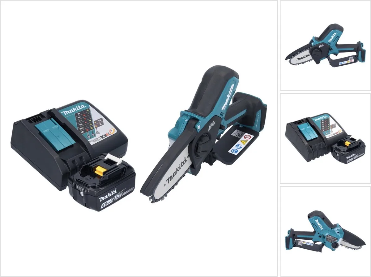 DUC 101 RM1 accu takkenschaar 18 V 10 cm borstelloos + 1x accu 4,0 Ah + oplader de Makita – image du produit