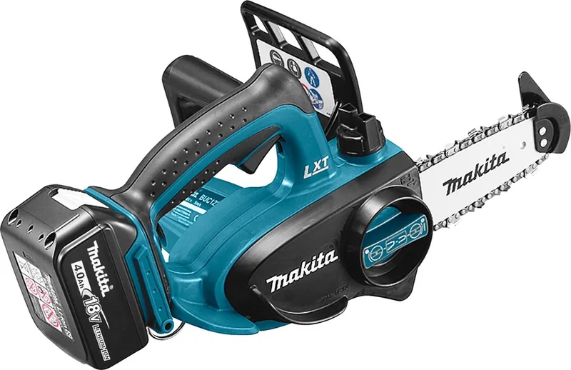 DUC122RTE 18V Li-Ion accu kettingzaag set (2x 5.0Ah accu) in koffer - 115mm de Makita – image du produit