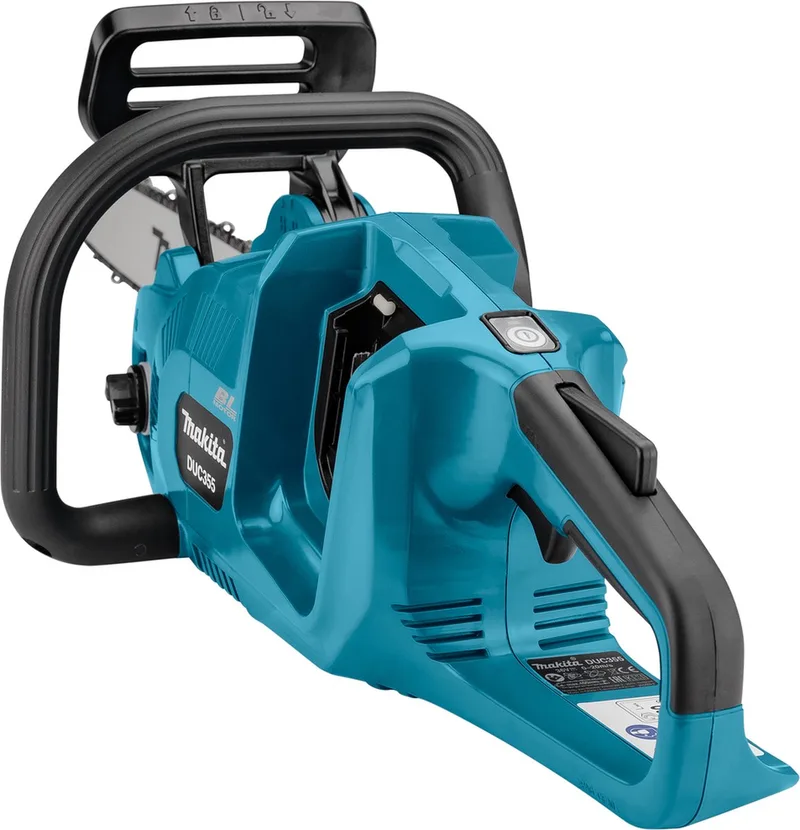 DUC355PG2J 2x18V Li-Ion accu kettingzaag set (2x 6,0Ah) incl. Mbox - 35cm - koolborstelloos de Makita – image du produit