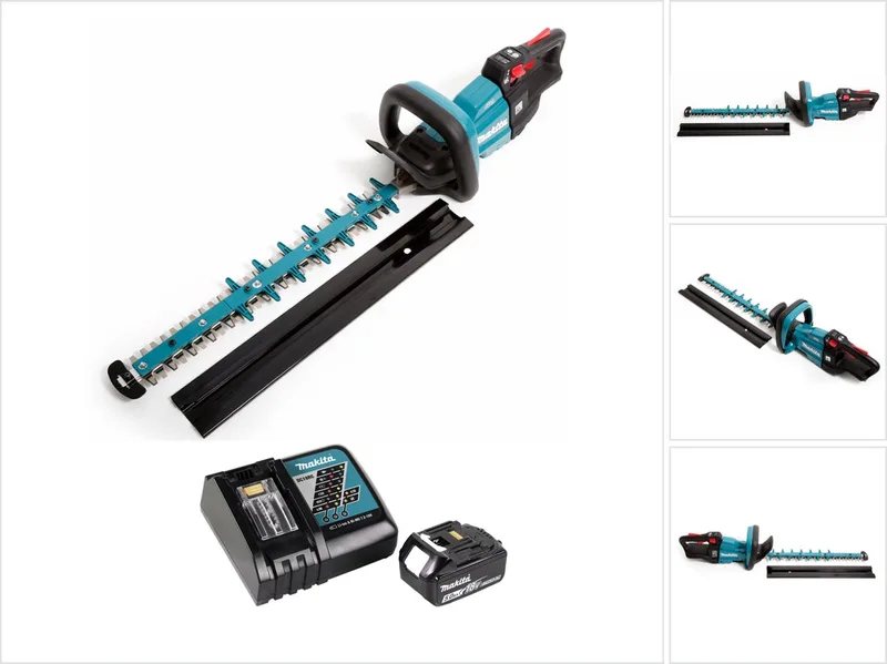 DUH 502 RT1 accu heggenschaar 18V 50cm + 1x accu 5.0 Ah + lader de Makita – image du produit