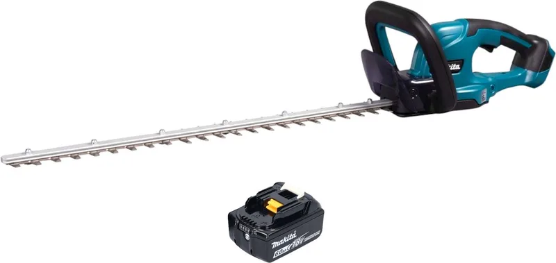 DUH 607 G accu-heggenschaar 18 V 60 cm + 1x accu 6,0 Ah - zonder oplader van Makita – productafbeelding