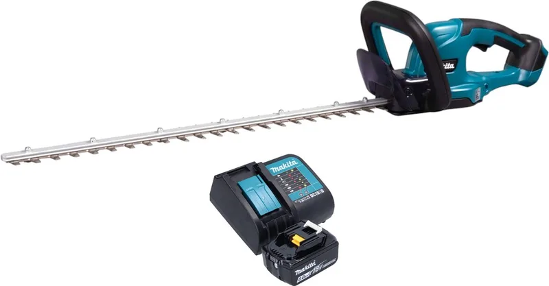 DUH 607 SG accu-heggenschaar 18 V 60 cm + 1x accu 6,0 Ah + oplader de Makita – image du produit
