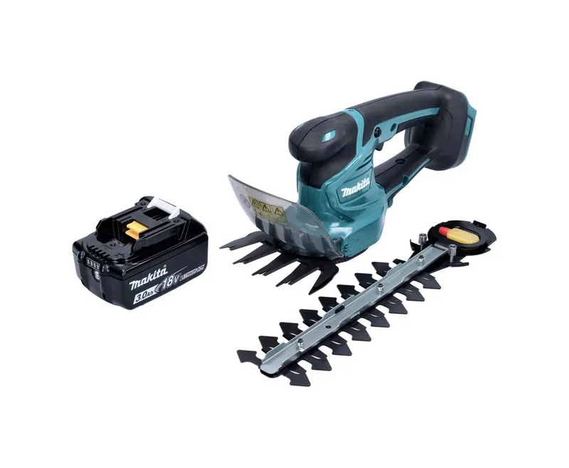 DUM 111 F1X accu grasschaar heggenschaar 18 V + 1x oplaadbare accu 3.0 Ah - zonder lader fra Makita – produktbillede 2 af 5