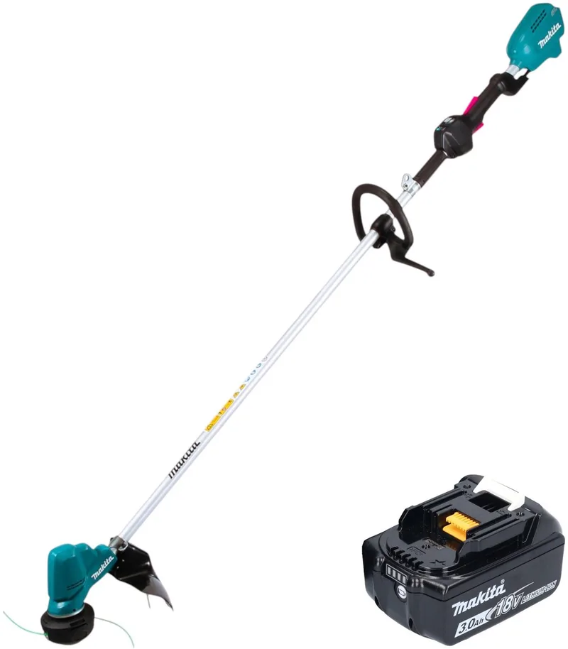 DUR 190 LFX9 accu-grasmaaier 18 V 300 mm borstelloos + 1x accu 3,0 Ah - zonder oplader van Makita – productafbeelding