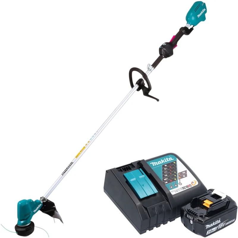 DUR 190 LRFX9 accu-grastrimmer 18 V 300 mm borstelloos + 1x accu 3,0 Ah + oplader by Makita – product image