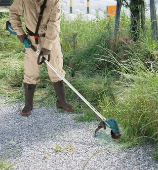 DUR192LRT1 Grastrimmer Accu Incl. accu, Incl. oplader 18 V 5.0 Ah Snijbreedte max.: 300 mm de Makita – image du produit 2 sur 5