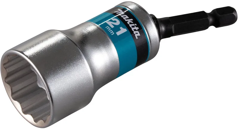 Torsion Gelenk Steckschlüssel SW21 von Makita, Kleurloos – Produktbild