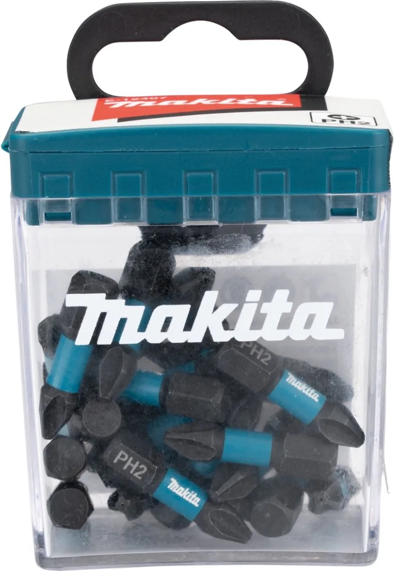 E-12360 SCHROEFBIT PH2X25MM 25ST IMPB van Makita – productafbeelding