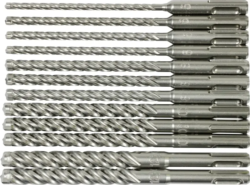 E-14912 E-14912 Vollhartmetall Beton-Spiralbohrer-Set 5 mm, 6 mm, 8 mm, 10 mm, 12 mm Gesamtlänge 165 mm SDS-Plus 1 St. de Makita – image du produit