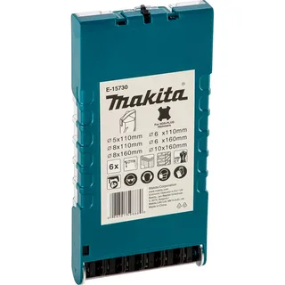 E-15730 SDS-Plus Betonbohrer-Set 6-tlg. de Makita – image du produit 2 sur 2