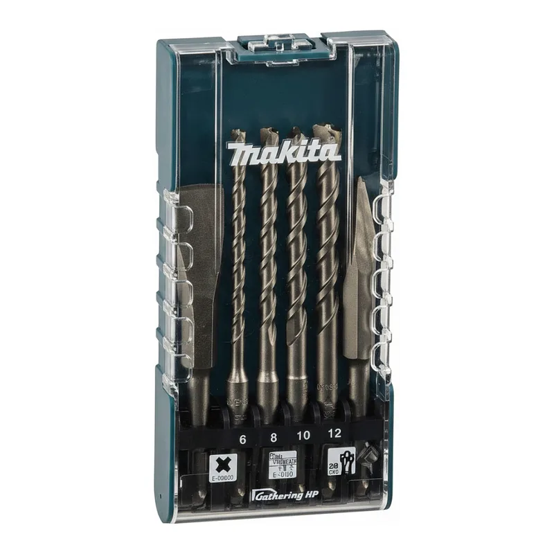 E-15746 SDS-Plus Bohrer- /Meiel Set 6-tlg. von Makita – Produktbild 1 von 2