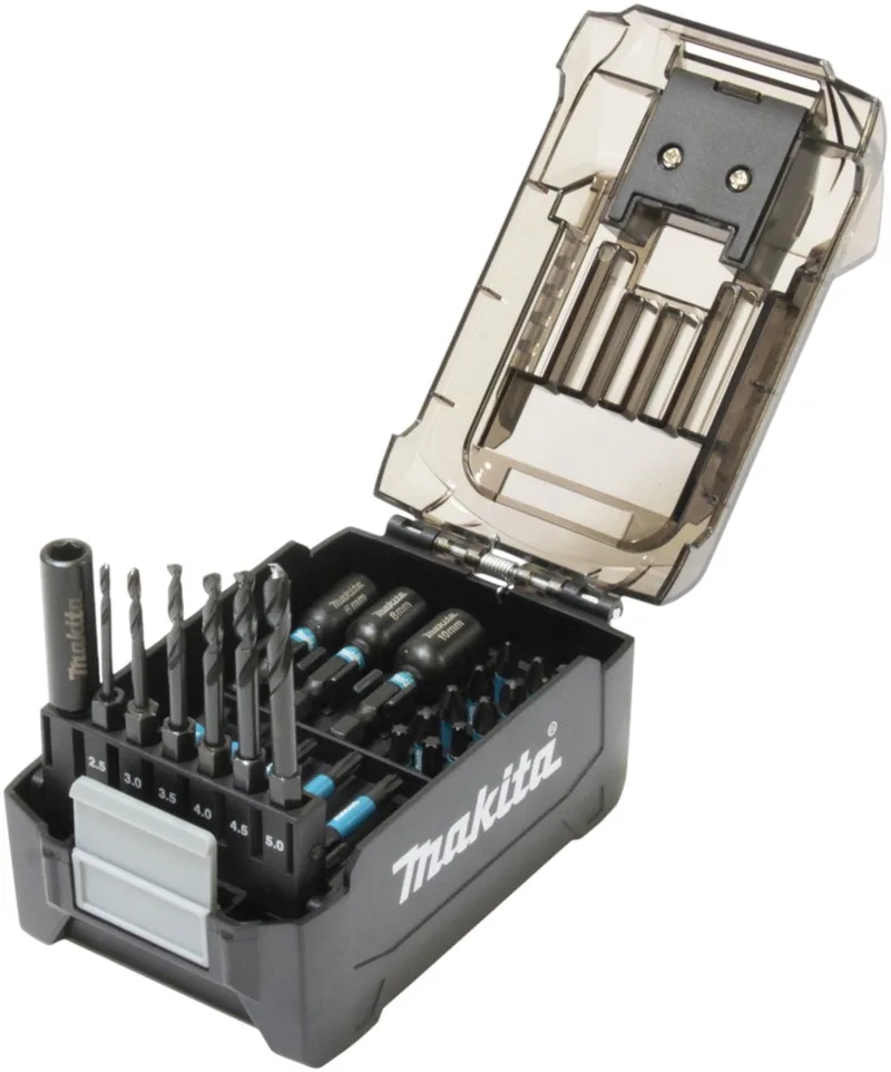 E-22866 Bit- en boorset 31-delig Impact Black S2-staal by Makita – product image 1 of 3