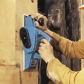 Einhand-Breitenhobel 1911BJ 900W Hobelbreite 110mm Makpac Elektrohobel Hobel-Breite: 11 cm 900 W von Makita – Produktbild 2 von 2