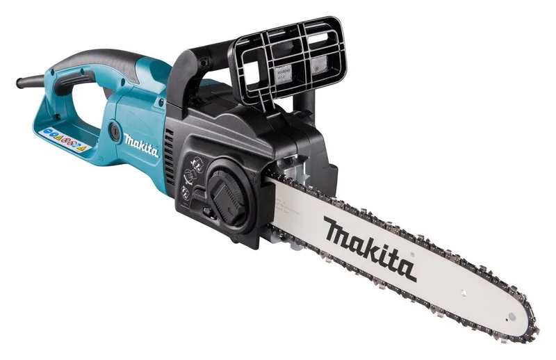 UC3551AK Kettingzaag Elektrisch 2000 W Lengte mes 350 mm Met accessoires van Makita, Blauw – productafbeelding 5 van 5