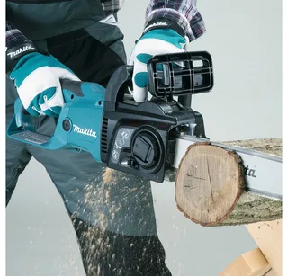UC3551AK Kettingzaag Elektrisch 2000 W Lengte mes 350 mm Met accessoires van Makita, Blauw – productafbeelding 2 van 5
