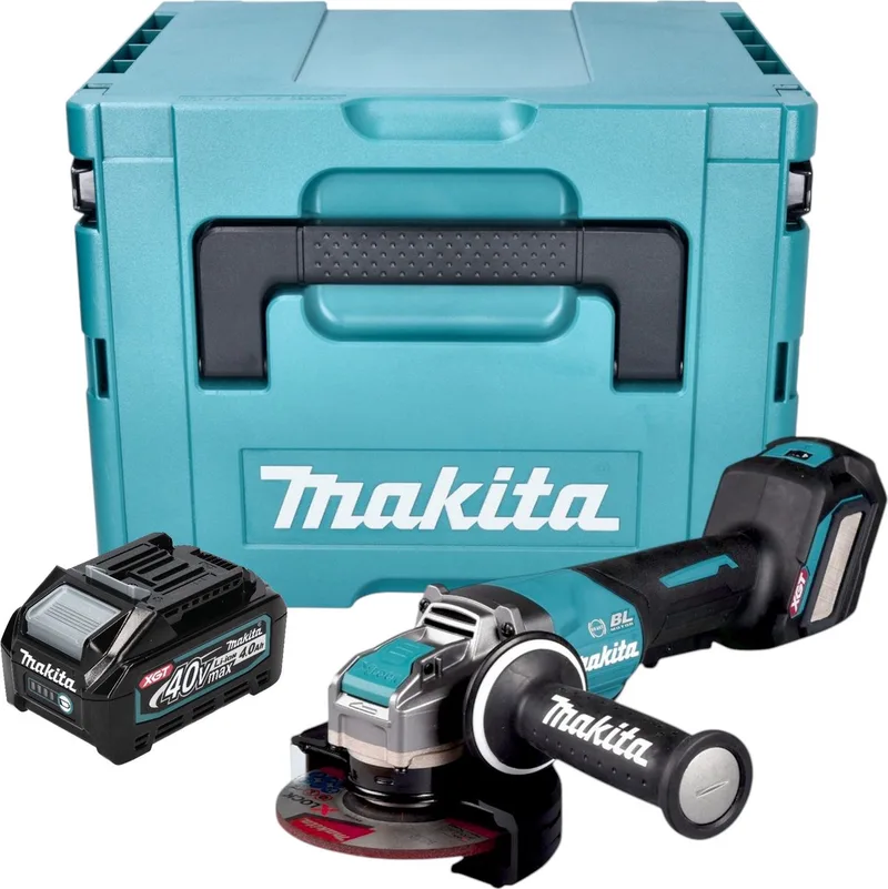 GA 044 GM101 Accuslijper 40 V max. 125 mm X-LOCK Brushless + 1x accu 4.0 Ah + Makpac - zonder lader de Makita – image du produit