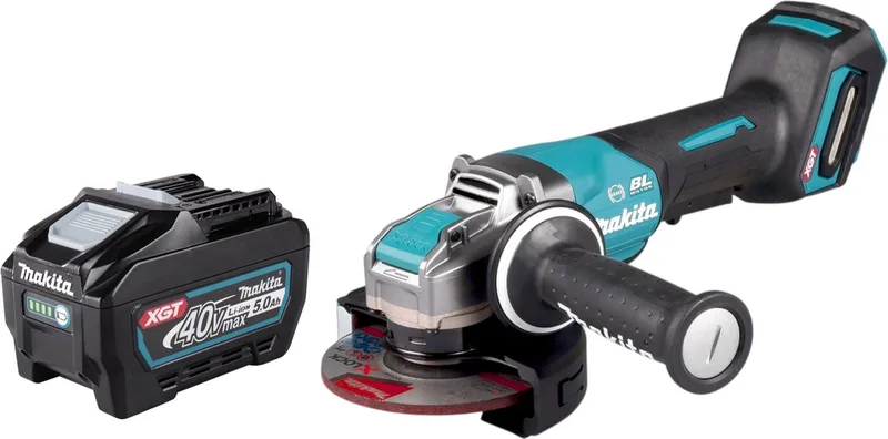 GA 047 GT1 Accu haakse slijper 40 V max. 125 mm X-LOCK Brushless + 1x oplaadbare accu 5.0 Ah - zonder lader de Makita – image du produit