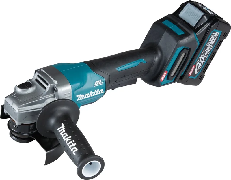 GA016GM201 Accu Haakse Slijper 125mm XGT 40V Max 4.0Ah in Mbox fra Makita – produktbillede