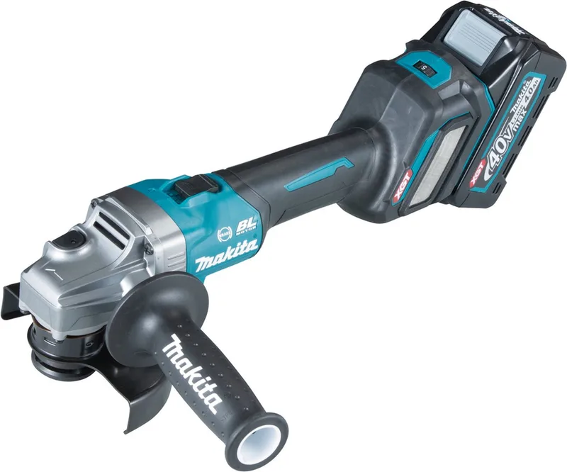 GA023GM201 Accu haakse slijper 125mm XGT 40V Max 4.0Ah in Mbox van Makita – productafbeelding