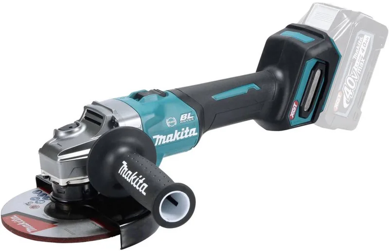 GA035GZ Accu haakse slijper 150mm XGT 40V Max Basic Body van Makita – productafbeelding