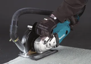GA9020RFK3 Haakse slijper incl. 2 diamantzaagbladen in koffer - 2200W - 230mm - Softstart van Makita – productafbeelding 2 van 5