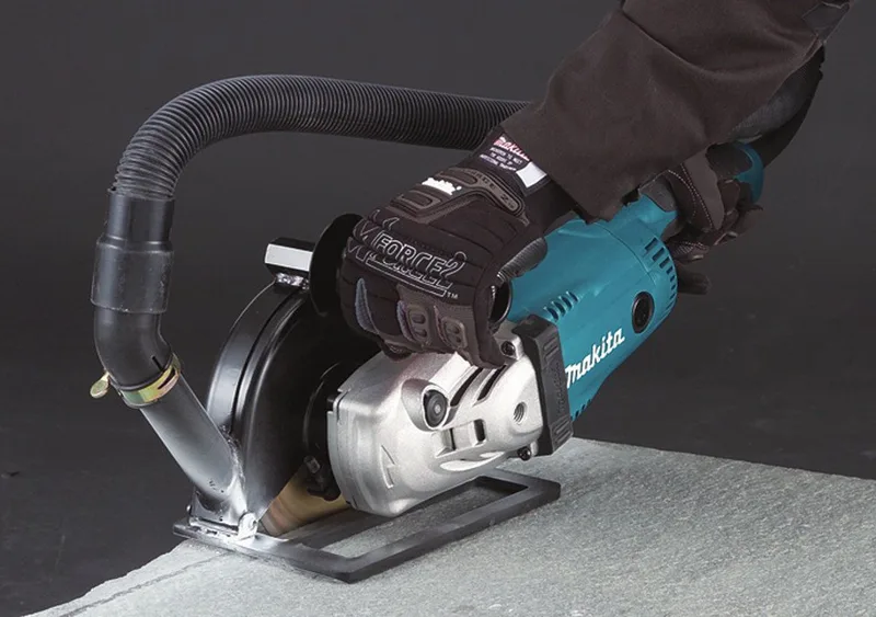GA9020RFK3 Haakse slijper incl. 2 diamantzaagbladen in koffer - 2200W - 230mm - Softstart van Makita – productafbeelding 2 van 5