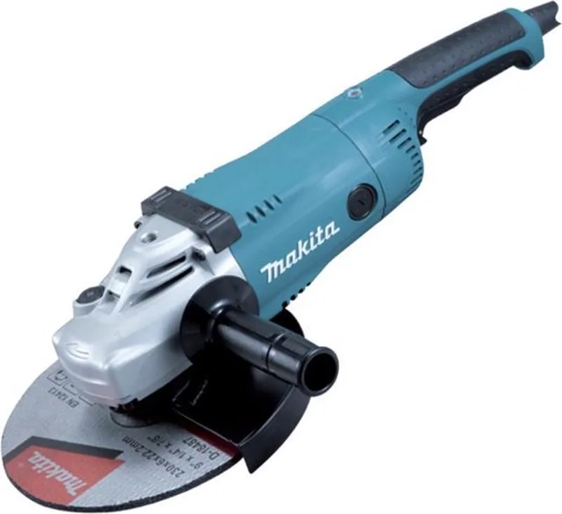 GA9020RFK3 Haakse slijper incl. 2 diamantzaagbladen in koffer - 2200W - 230mm - Softstart van Makita – productafbeelding 1 van 5