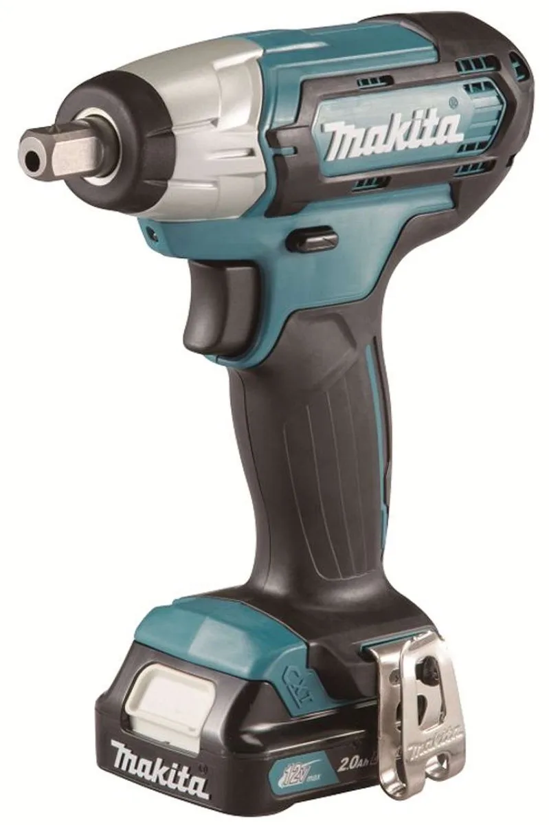 Gereedschap - 12V AKKU-slagmoersleutel, 2x Li-ion CXT 2.0 Ah, lader TW141DSAE von Makita – Produktbild