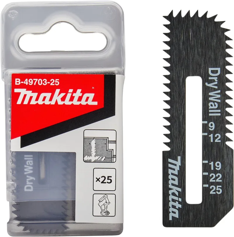 Gipsplaat zaagblad voor gipszaag (25 stuks) - B-49703-25 by Makita – product image