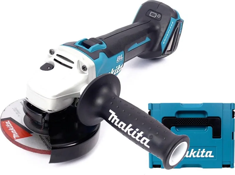 Haakse Slijper DGA506ZJ - 18 V Accu - 125 mm Body - In Mbox - Losse Body (geleverd zonder accu en lader) de Makita – image du produit