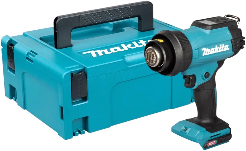 HG 001 GZ02 accu-heteluchtblazer 40 V max. 600 °C + Makpac - zonder accu, zonder oplader de Makita – image du produit
