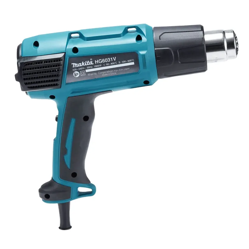 HG6031VK 50 - 600 °C Heteluchtpistool In Koffer 230V de Makita – image du produit 6 sur 6