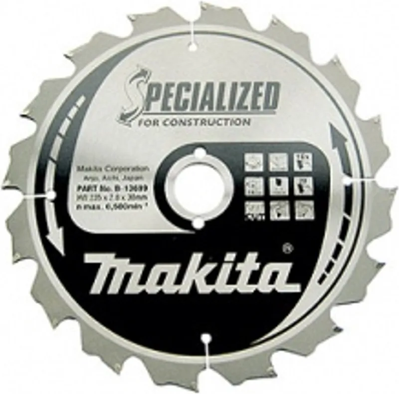 HM Zaagblad 210 x 30 x 14Z B-27246 de Makita – image du produit