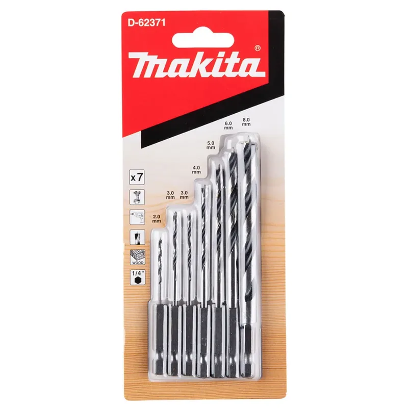 Jeu De Forets D-62371 7 Unités de Makita – image du produit 2 sur 3