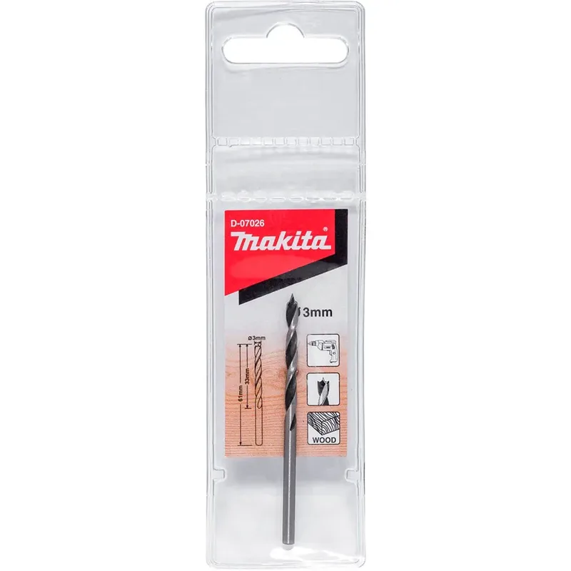 houtboor 3 x 60 mm - D-07026 by Makita – product image