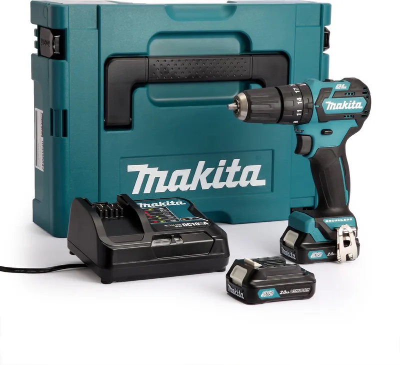 HP332DSAJ Accu Klopboor-/Schroefmachine BL 10.8V 2.0Ah in Mbox von Makita – Produktbild