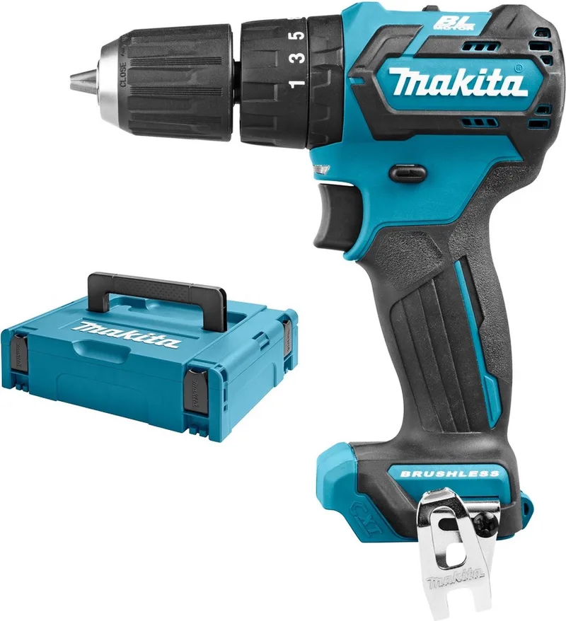 HP332DZJ Accu Klopboor-/Schroefmachine BL 10.8V Losse Body in Mbox de Makita – image du produit