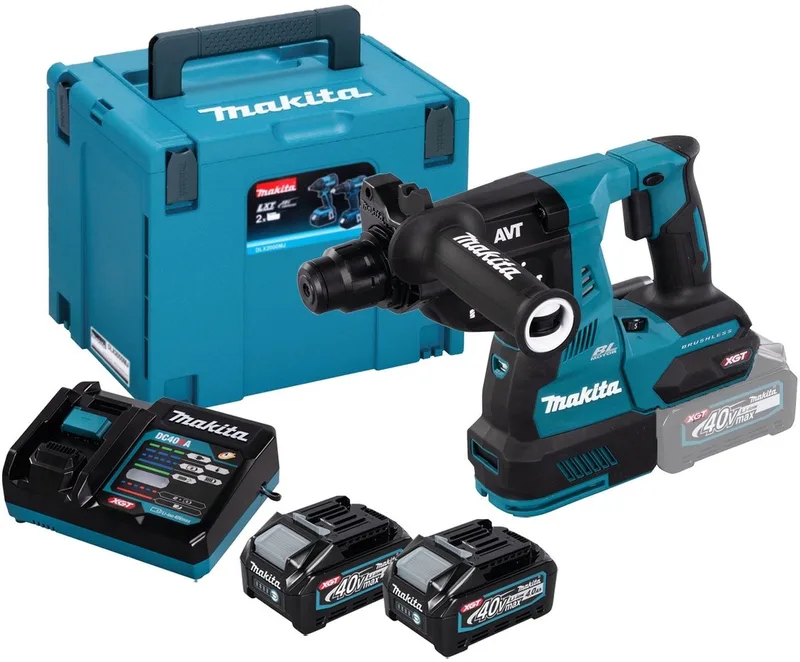 HR003GM201 Accu-combiklopboormachine 40V / 2x 4,0 Ah Accu + Oplader in Makpac de Makita – image du produit