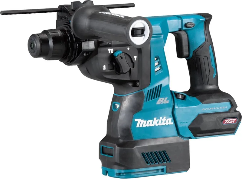HR003GZ02 XGT 40V Max Combihamer in Doos met Stofafzuiging von Makita – Produktbild